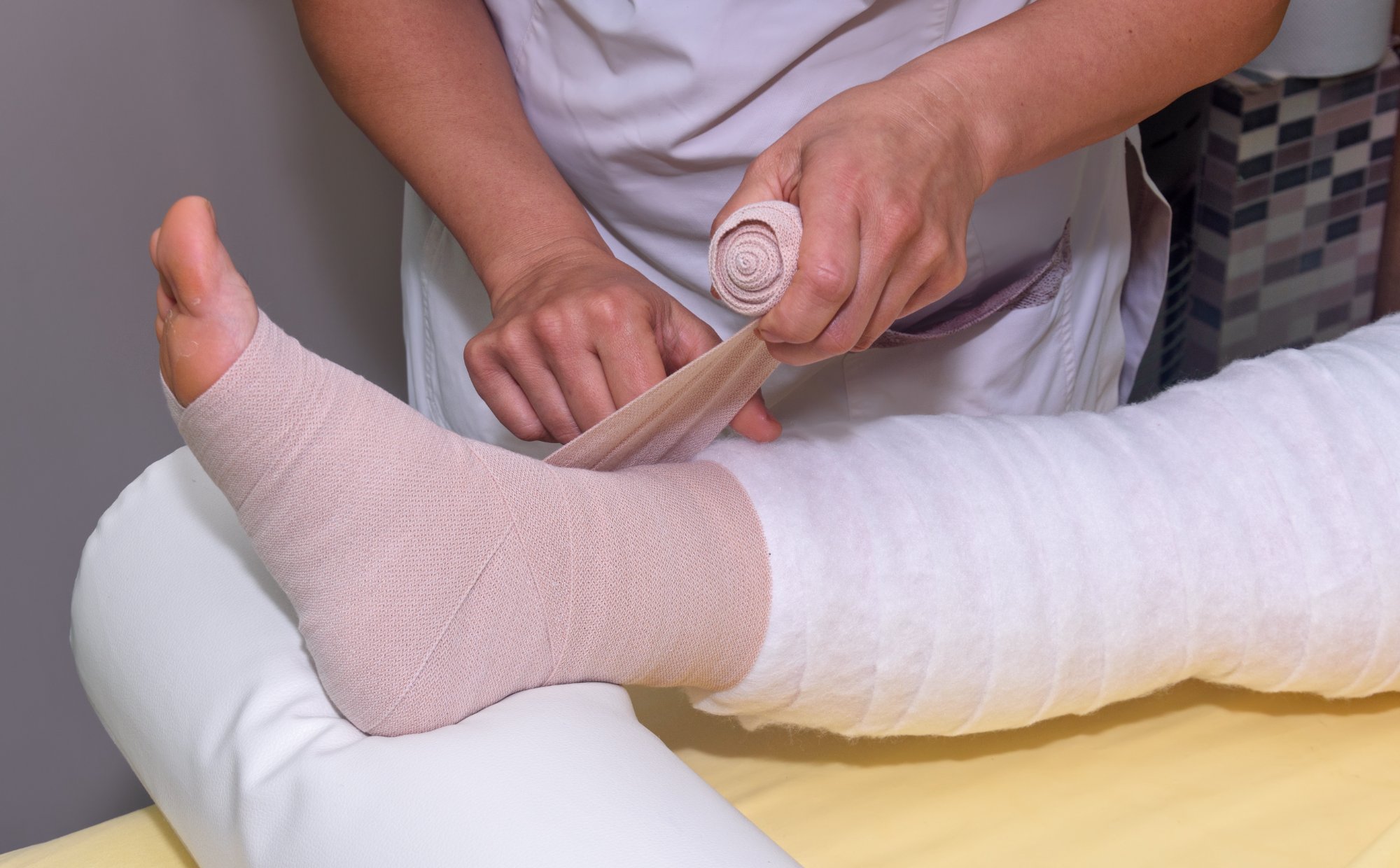 Lymphedema bandaging and chronic care — TheraFlow Health Virginia Beach VA